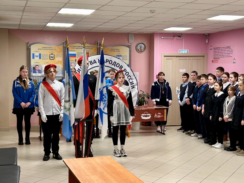 Торжественное открытие «Парты Героя».