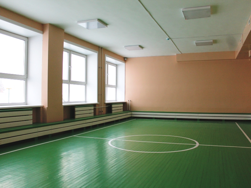 Малый спортивный зал.